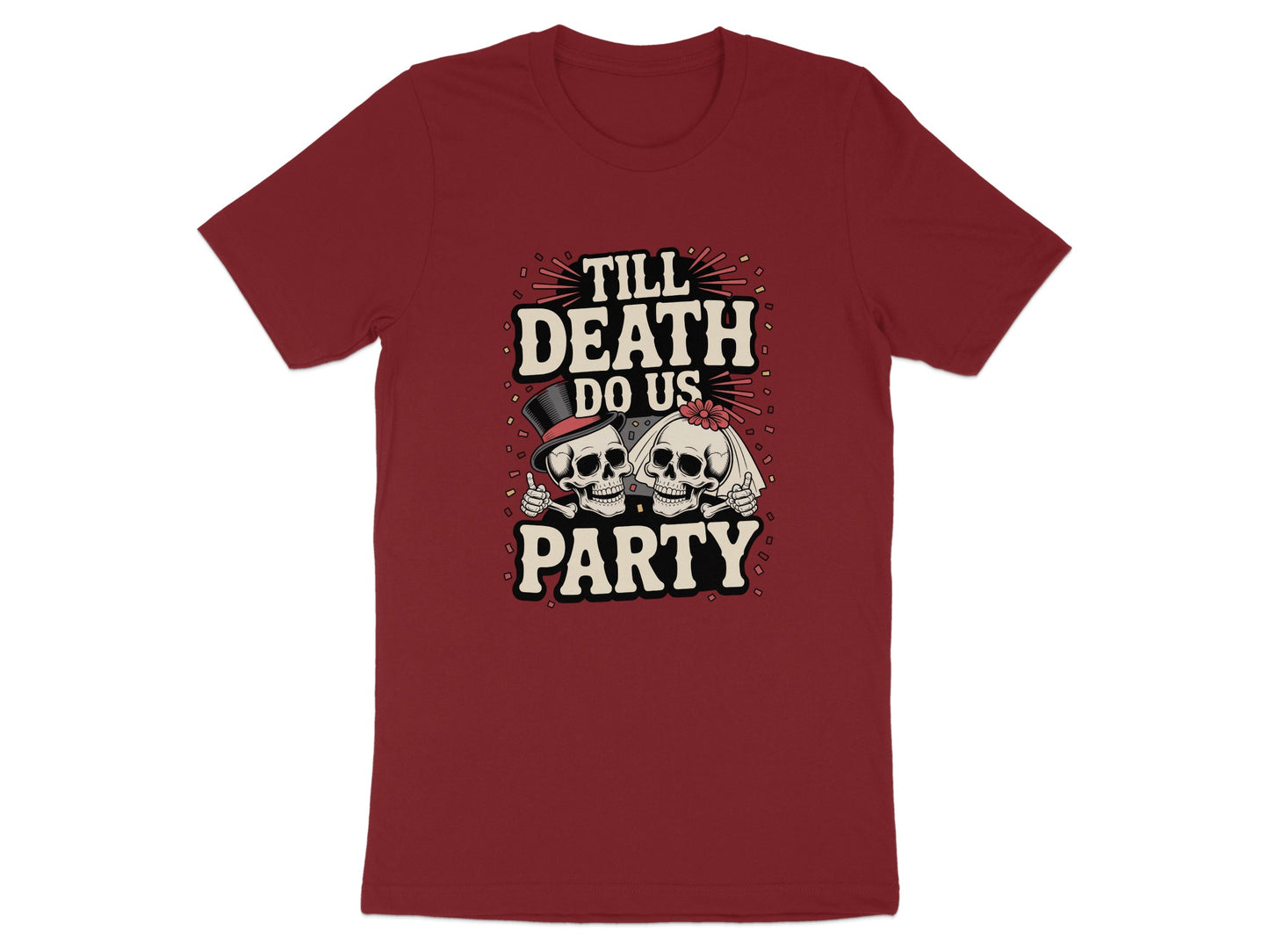 Till Death Do Us Party Graphic Tee product type