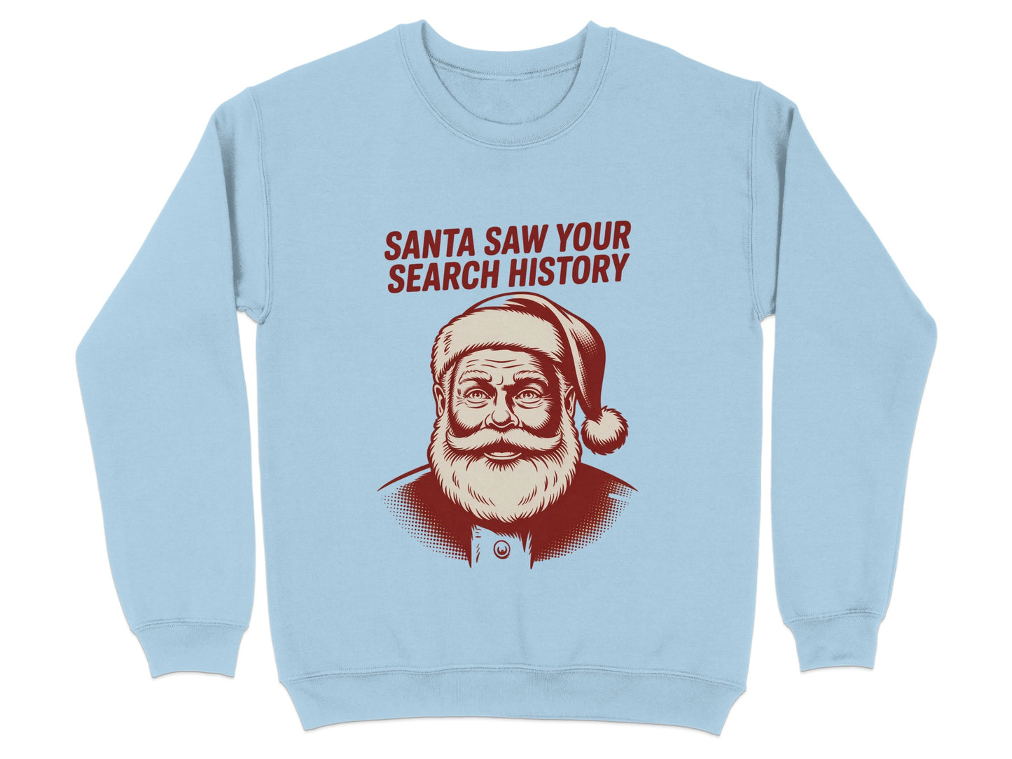 Santa Saw Your Search History Sweatshirt product type