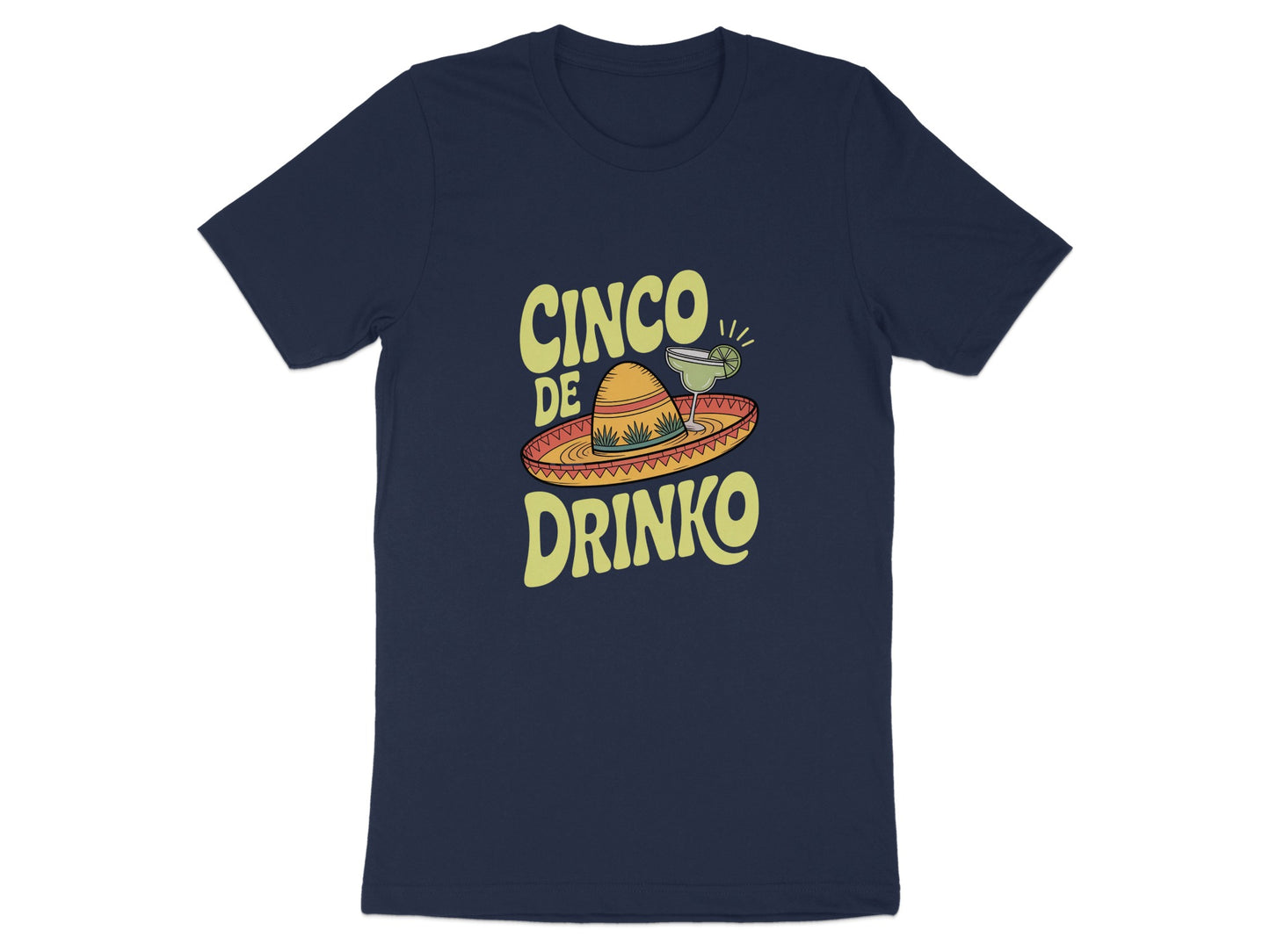 Cinco De Drinko Fun Fiesta Graphic T-Shirt product type