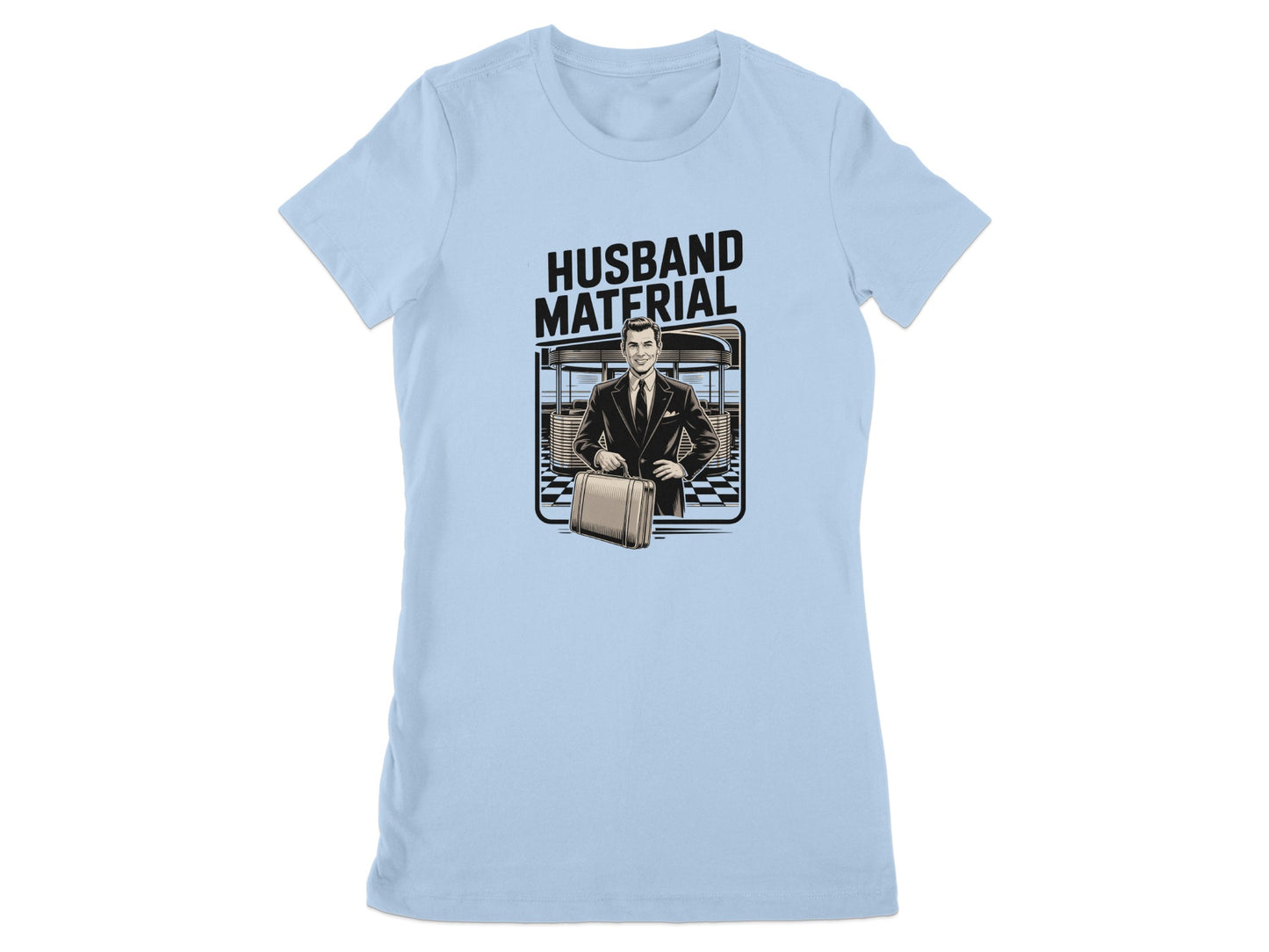Funny Graphic Tee Husband Material Design T-shirt product