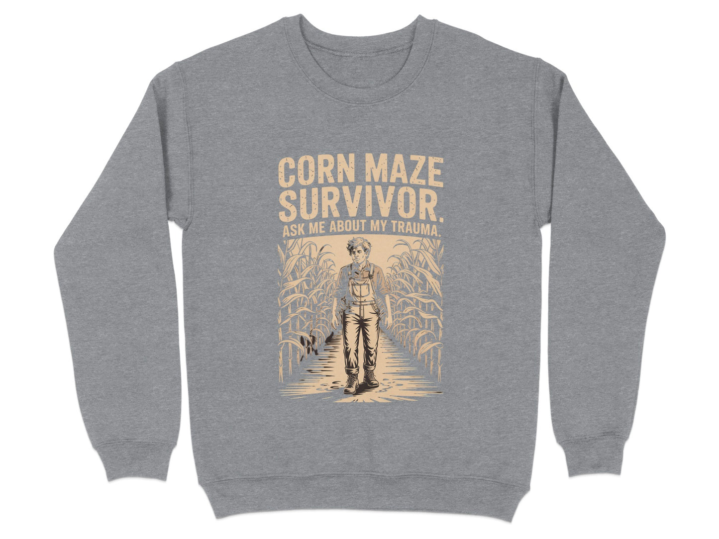 Corn Maze Survivor Ask Me About My Trauma product type