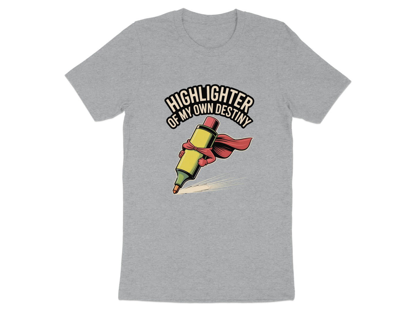 Highlighter Of My Own Destiny Graphic T-Shirt product