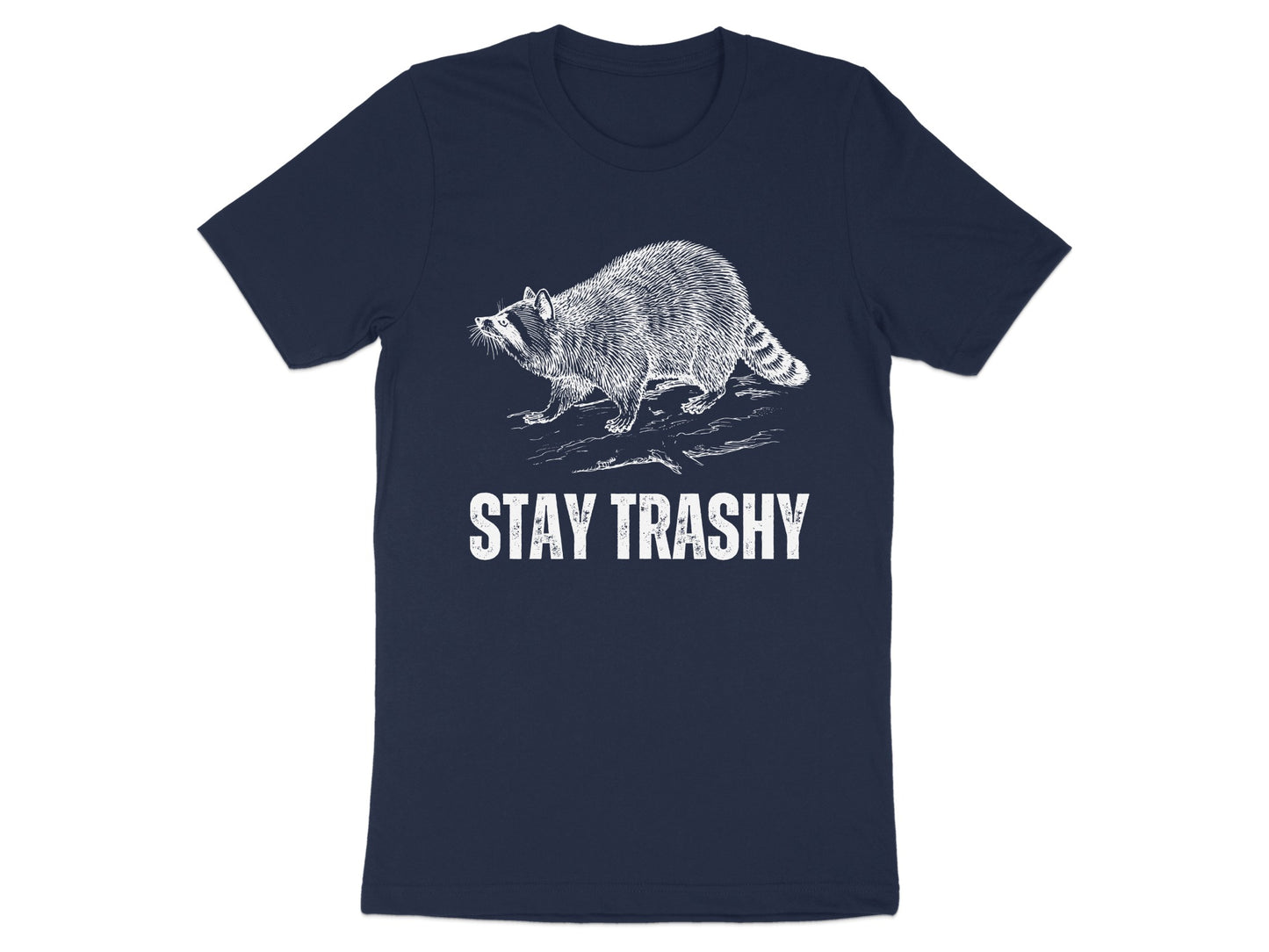 Stay Trashy Raccoon Graphic Tee shirt product