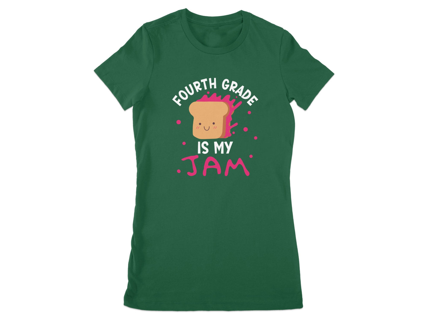 Fourth Grade Is My Jam Fun Graphic T-shirt product type
