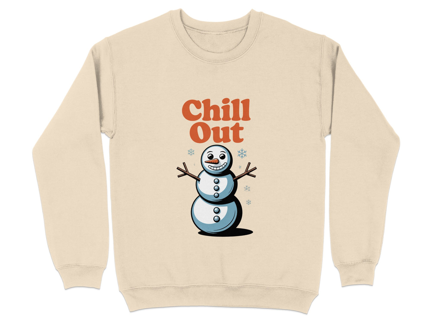 Chill Out Snowman Graphic Sweatshirt product