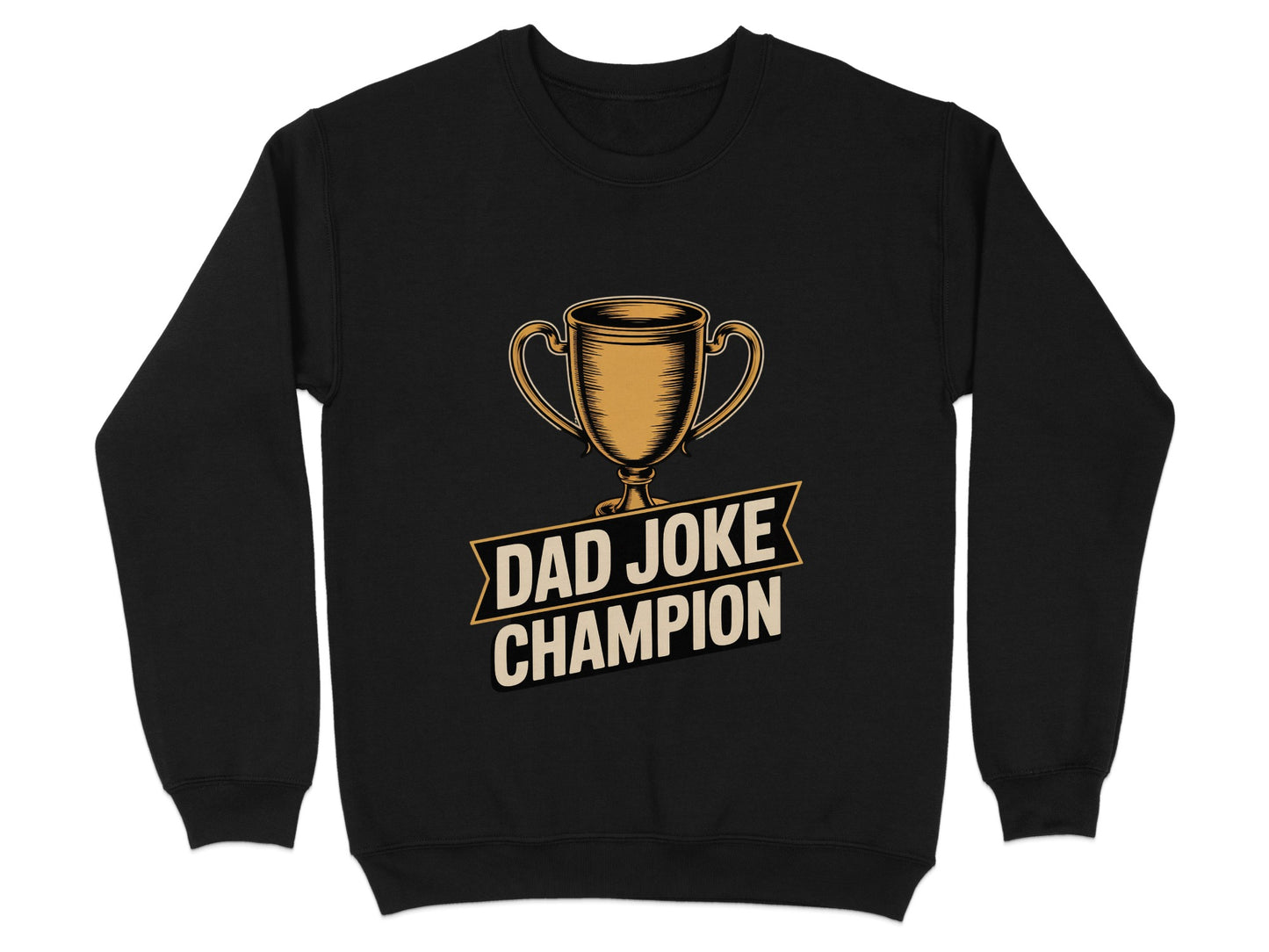 Dad Joke Champion Trophy Print Sweater Gift product