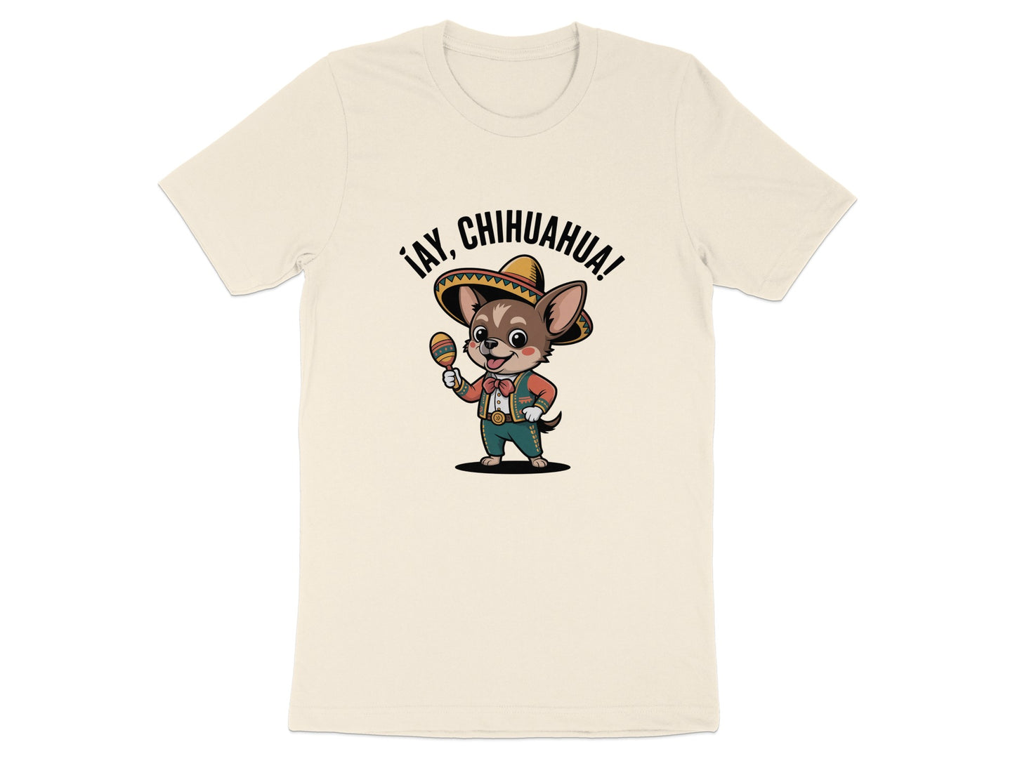 ¡Ay Chihuahua! Cute Sombrero Cartoon Dog T-shirt product type
