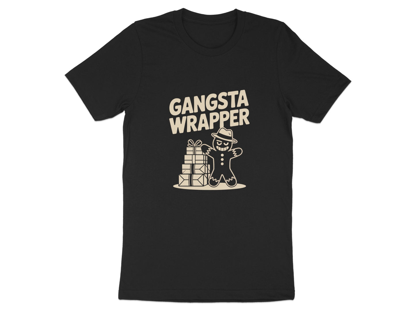 Gangsta Wrapper Graphic T-Shirt Unique Product Type
