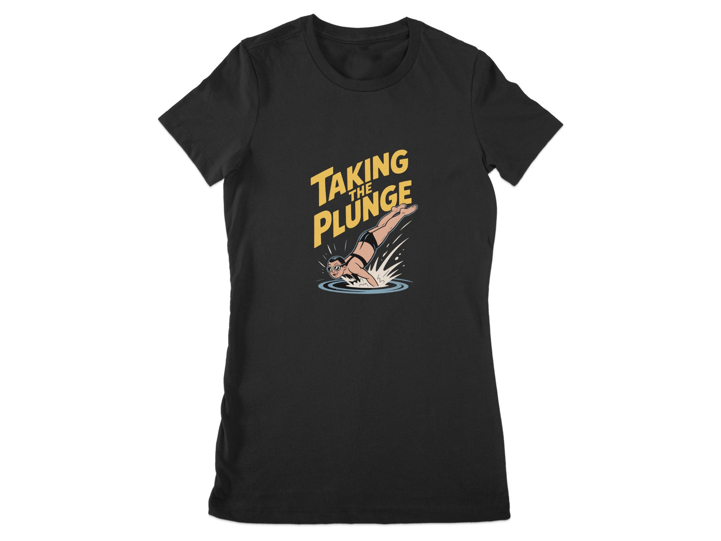 Taking the Plunge Graphic Short Sleeve T-shirt