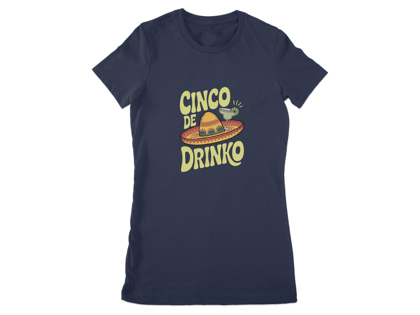 Cinco De Drinko Sombrero Graphic T-shirt product