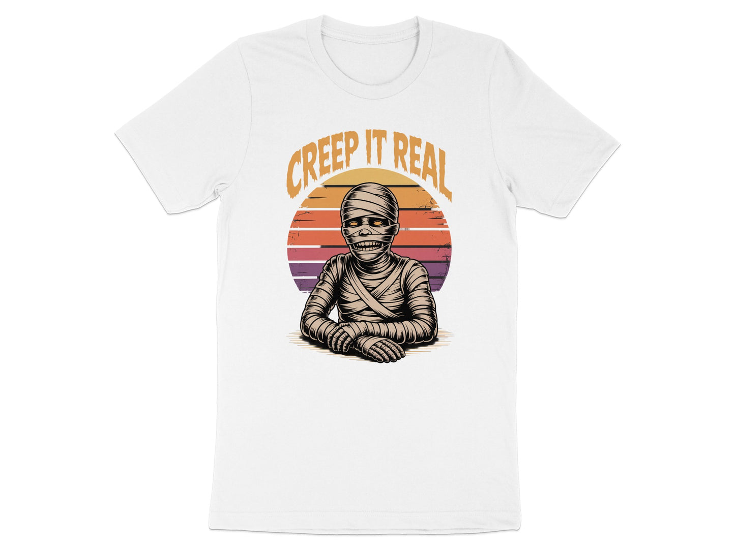 Creep It Real Mummy Graphic Halloween T-shirt product