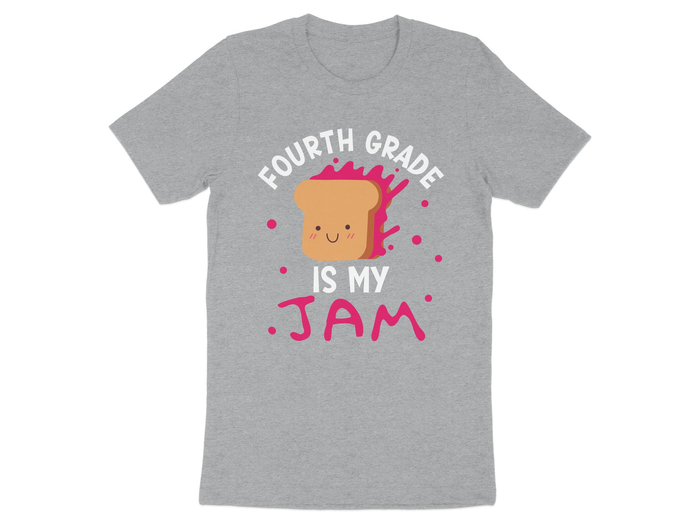 Fourth Grade Is My Jam Printed Graphic T-Shirt Product