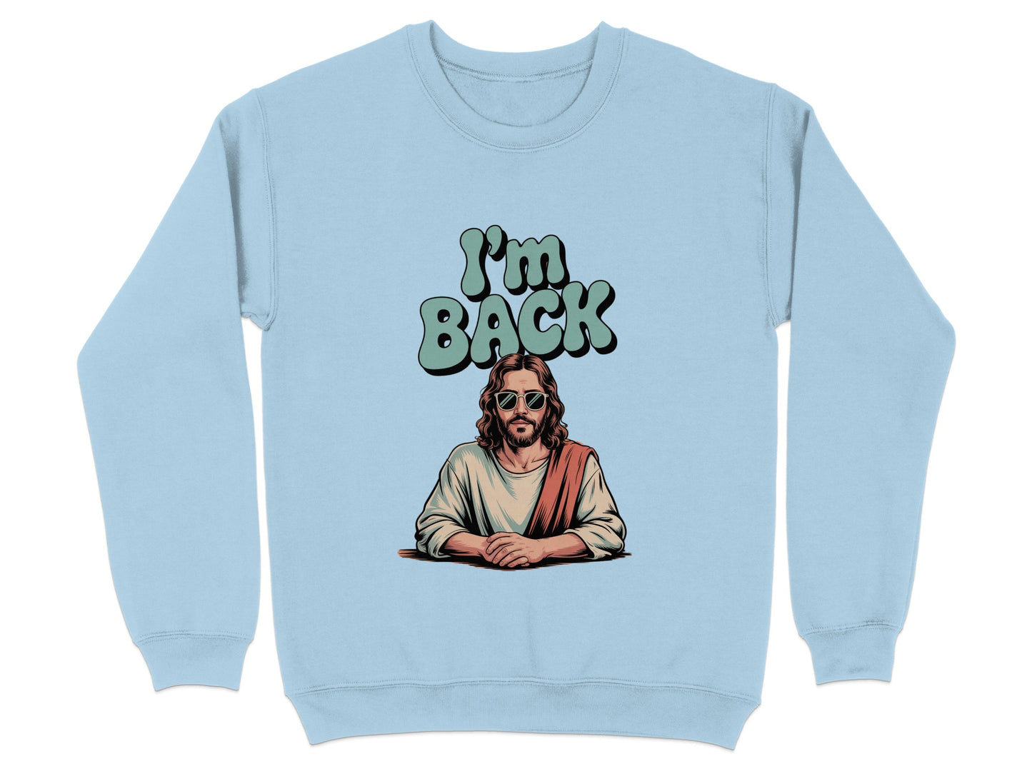 I'm Back Graphic Print Sweatshirt product type