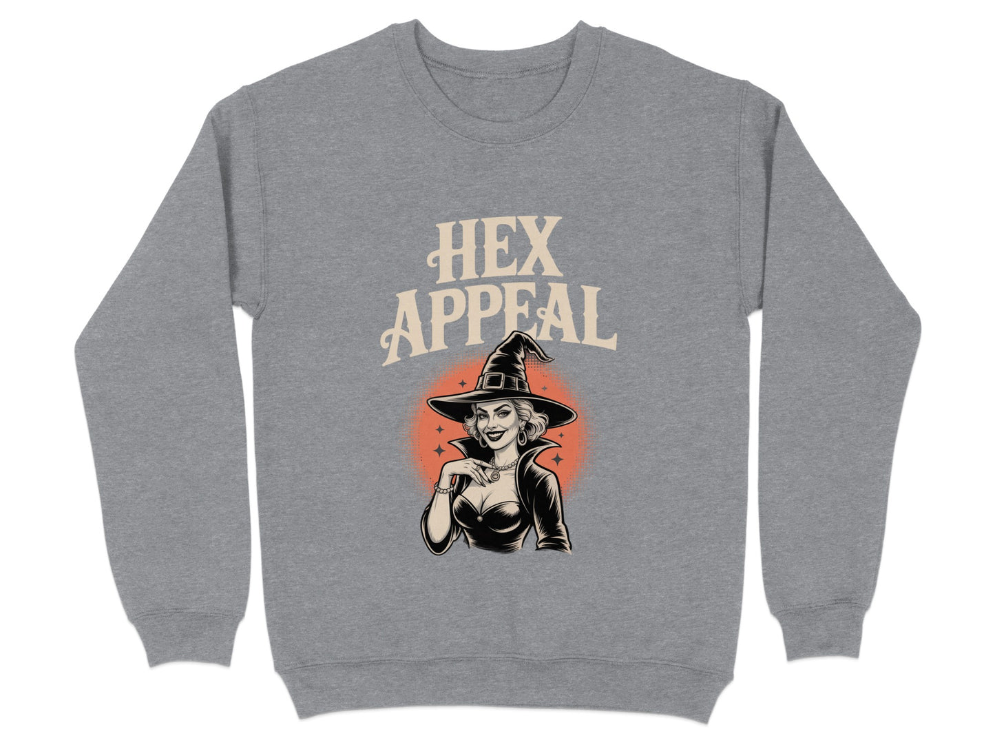 Hex Appeal Vintage Witch Halloween Sweatshirt product type