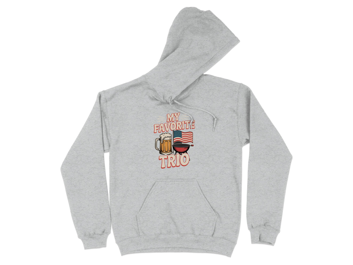 My Favorite Trio Printed Design Hoodie product