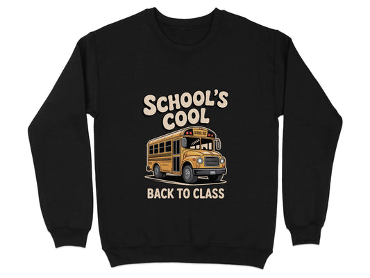 School's Cool Back to Class Bus Sweatshirt product