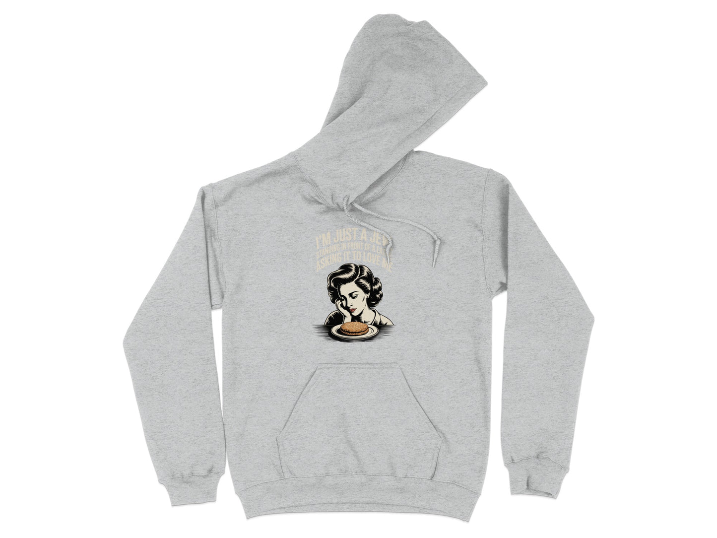 Vintage Style Woman Drinking Coffee Hoodie product