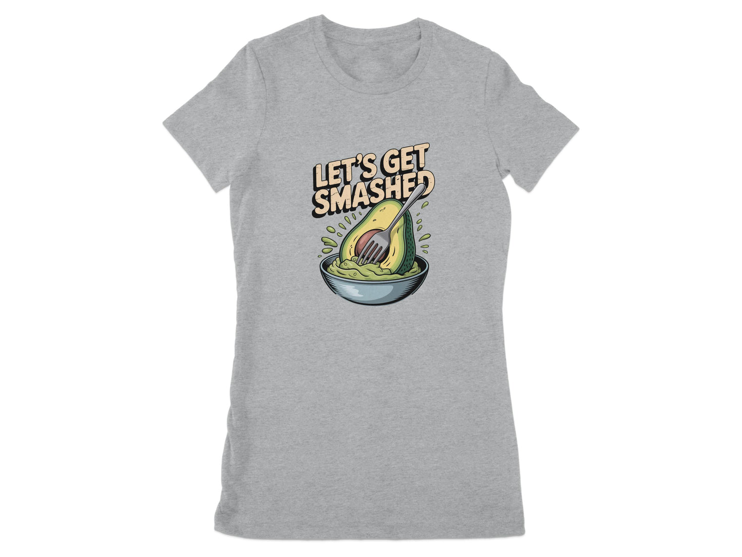 Let's Get Smashed Avocado Graphic T-shirt product type