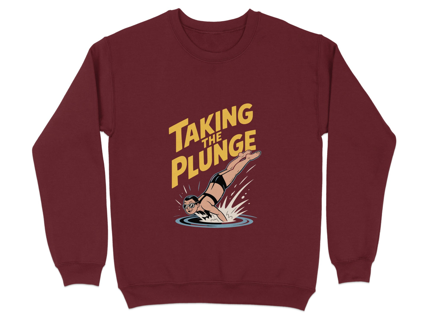 Taking the Plunge Retro Diver Sweatshirt product