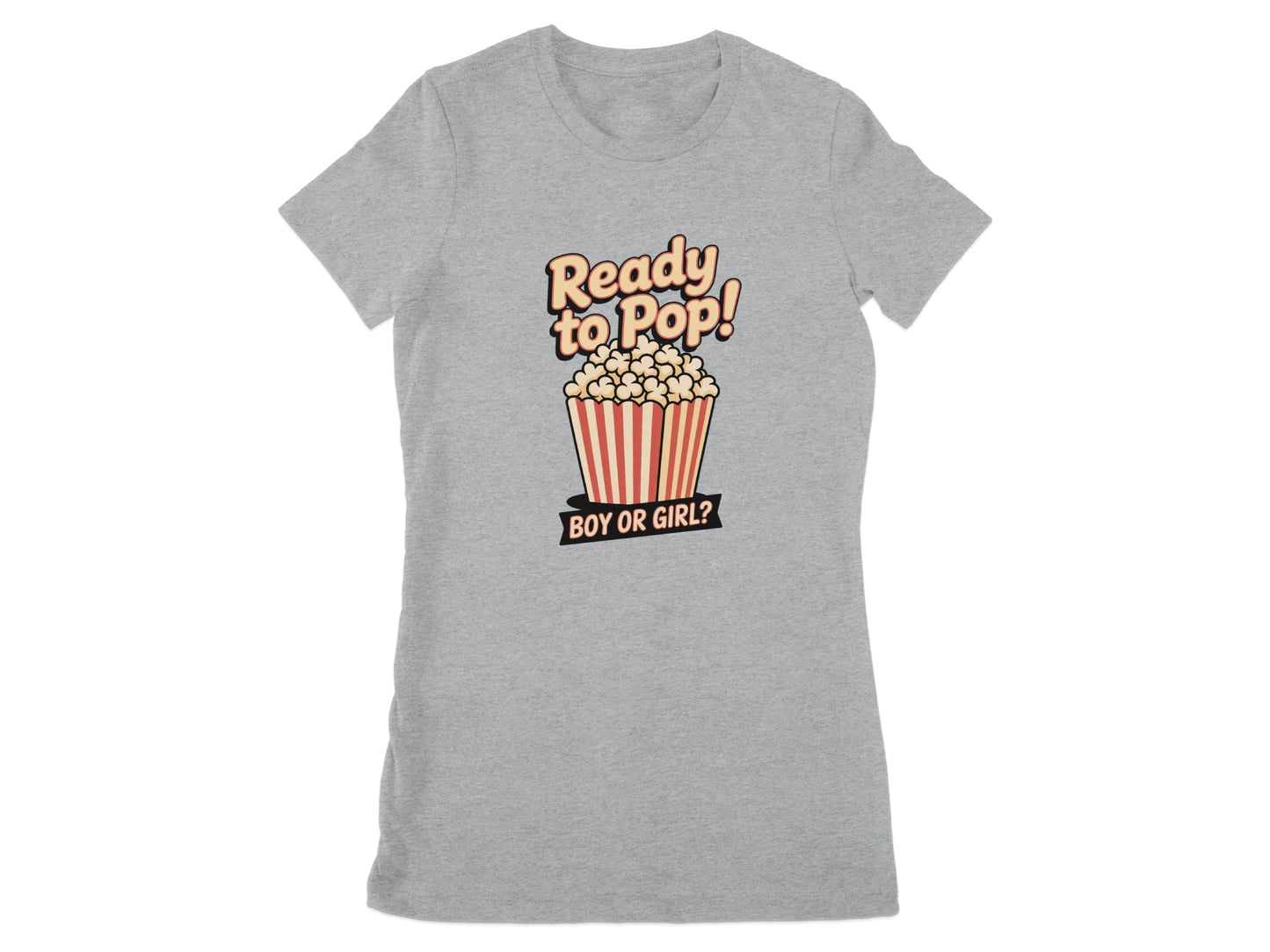 Ready to Pop Boy or Girl Gender Reveal Shirt product
