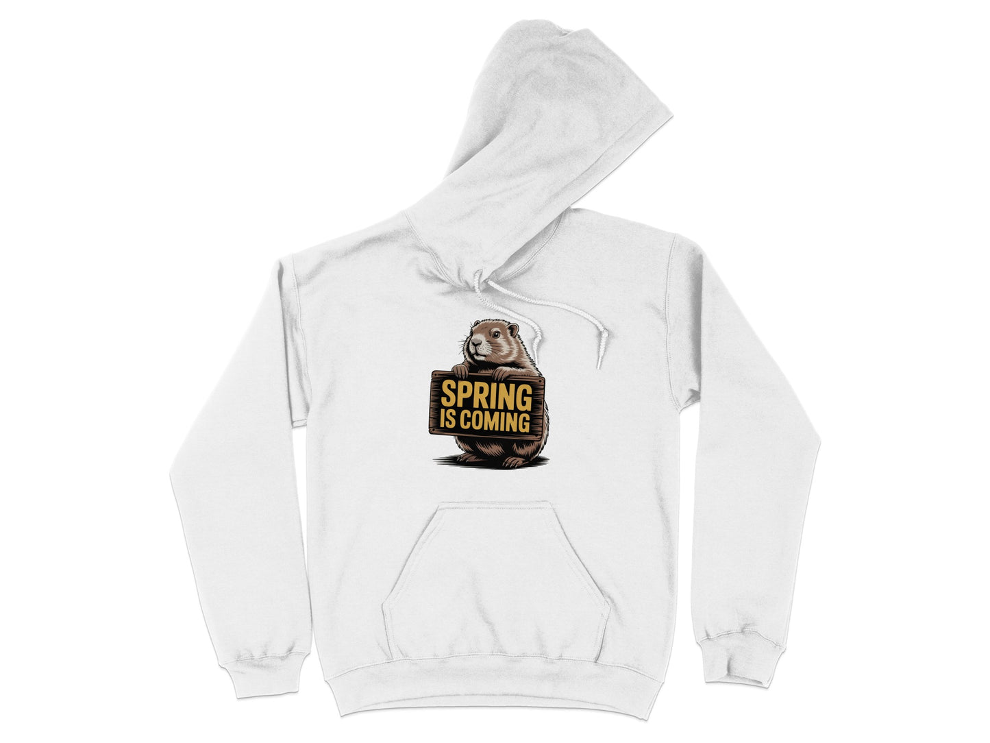 Spring is Coming Groundhog Unisex Hoodie product