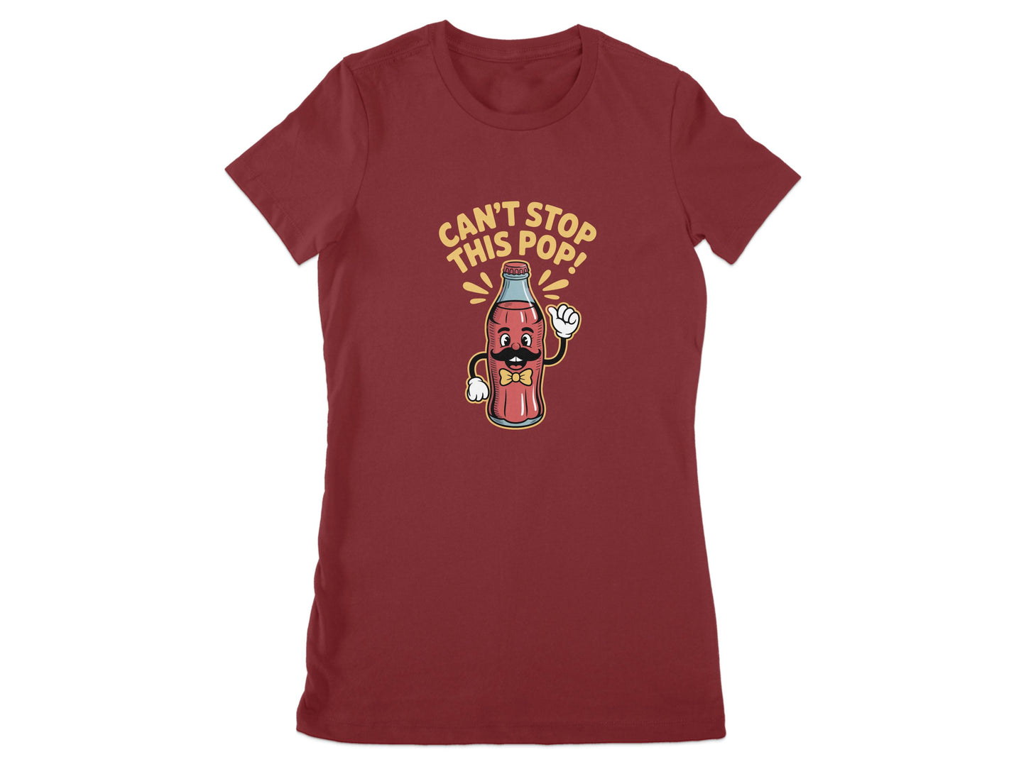 Can't Stop This Pop Cute Funny Soda Graphic T-shirt product