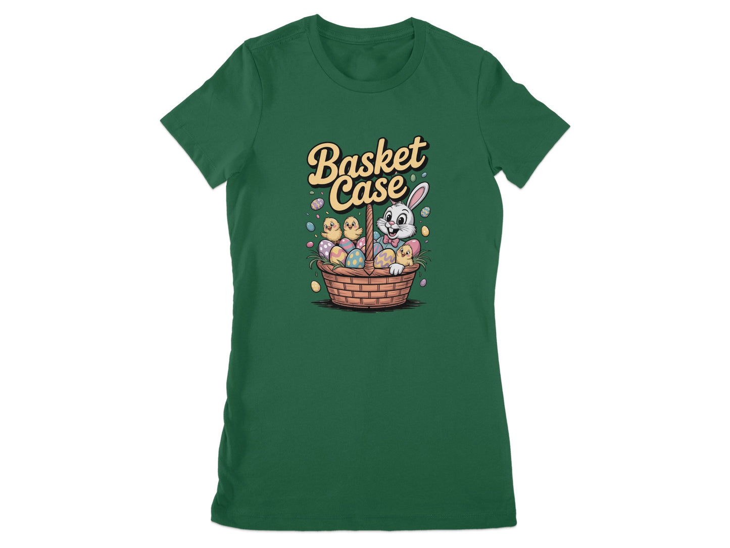 Basket Case Easter Bunny Graphic T-Shirt product type