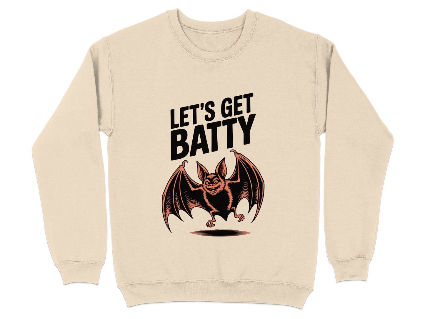 Let's Get Batty Halloween Graphic Sweatshirt product