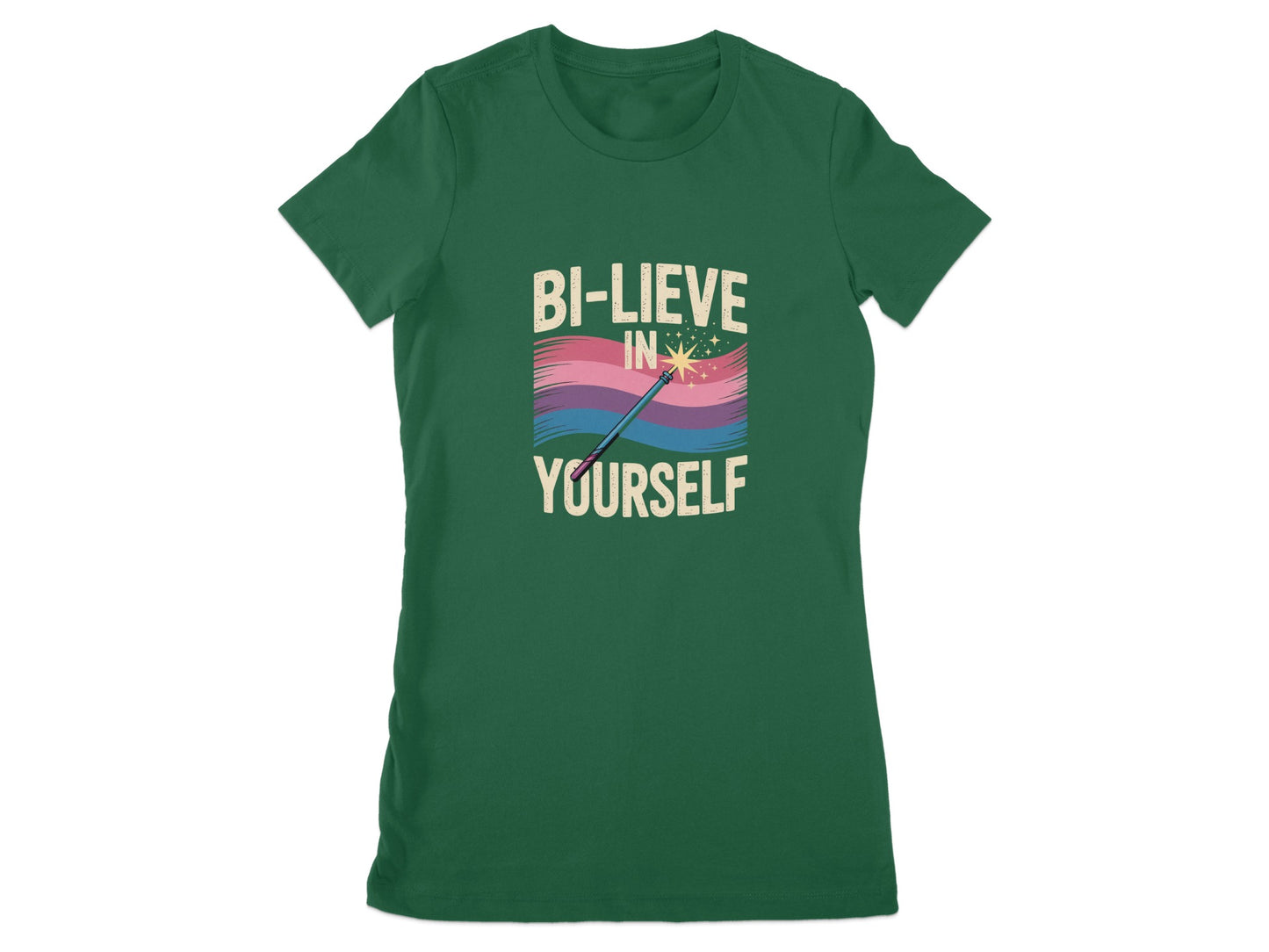 Bi-Lieve In Yourself Graphic Tee product