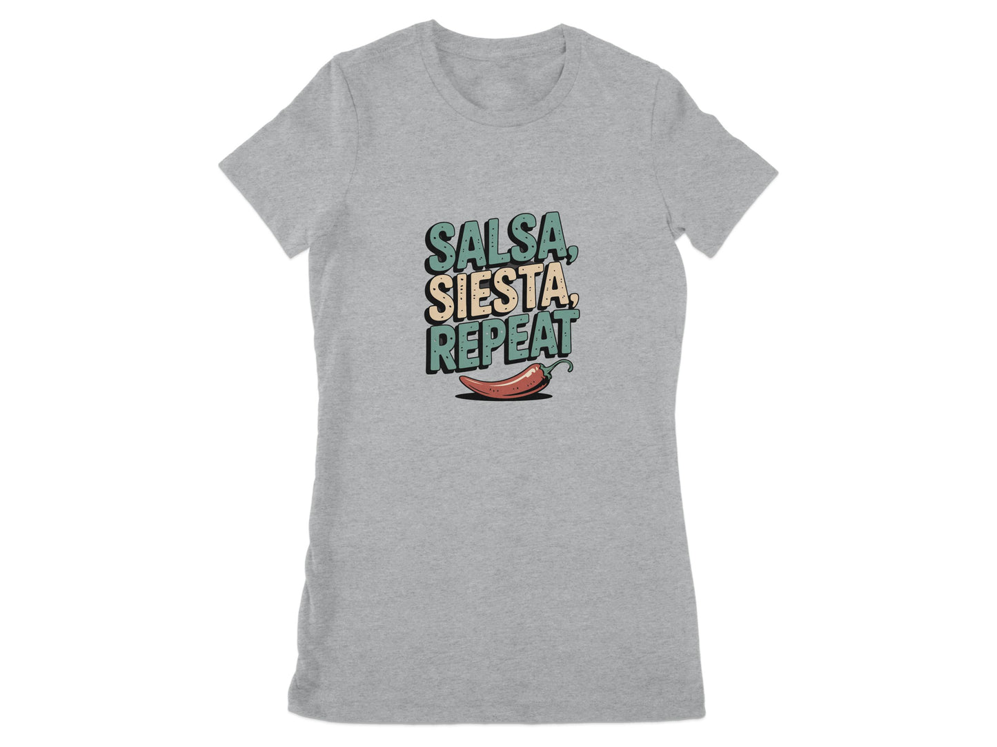 Salsa Siesta Repeat Graphic Tee product