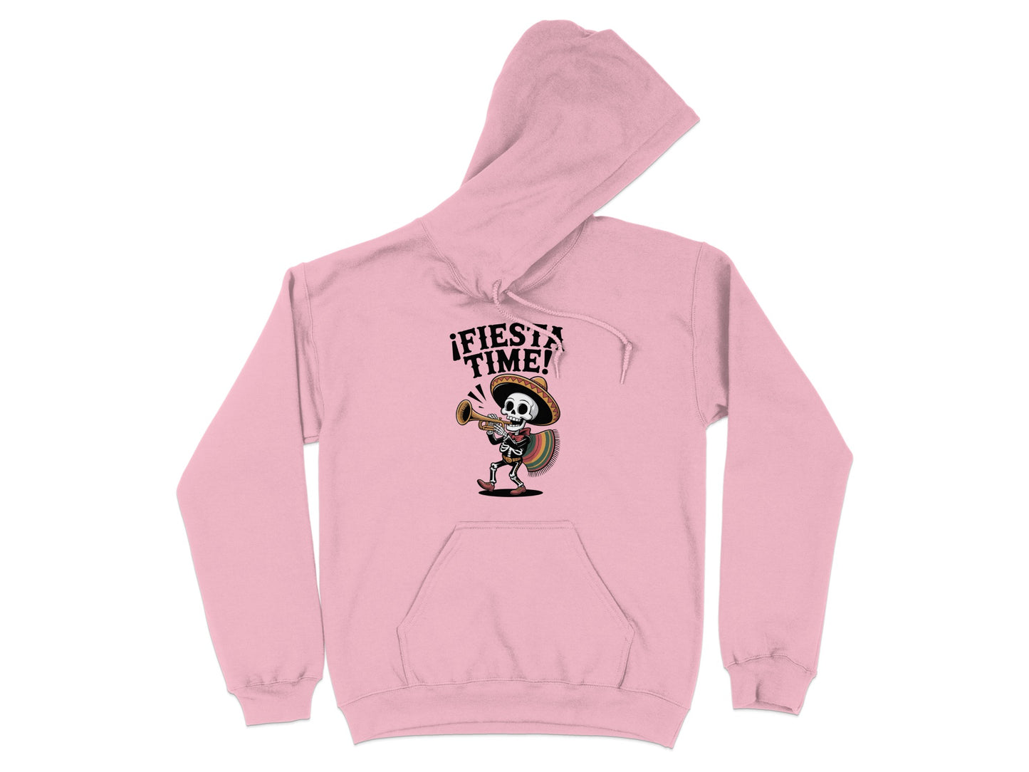 Fiesta Time Skeleton Pink Hoodie product