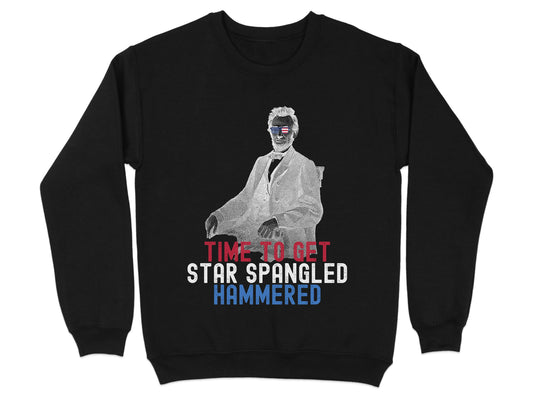 Time To Get Star Spangled Hammered Sweatshirt product