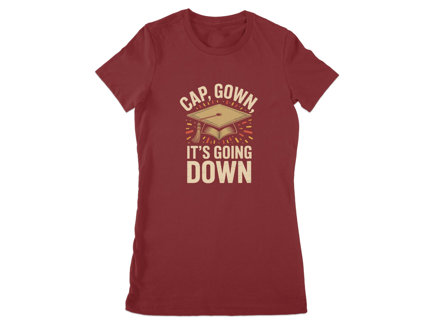 Cap Gown It's Going Down Graduation T-Shirt product
