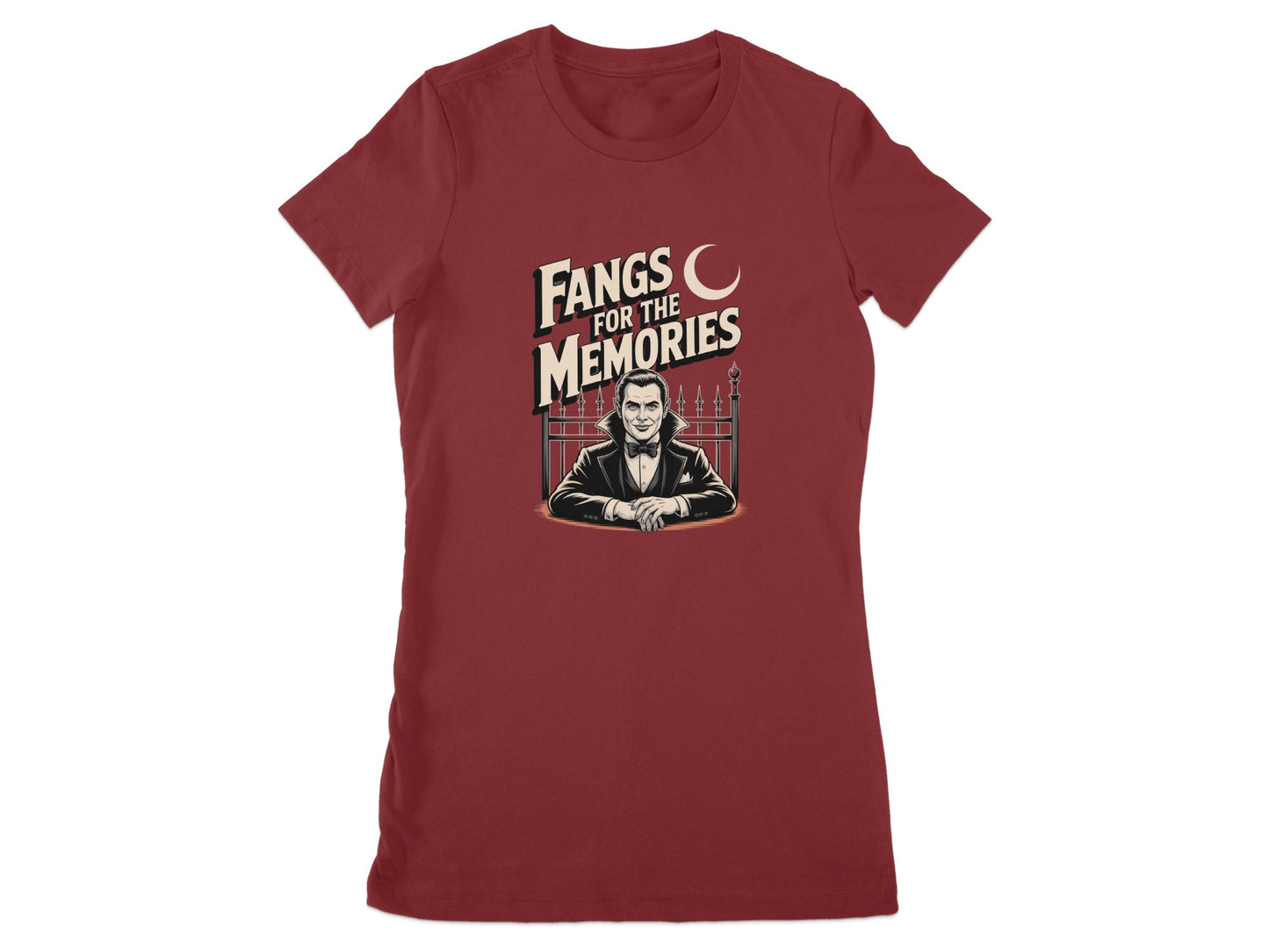 Fangs For The Memories Halloween graphic t-shirt product