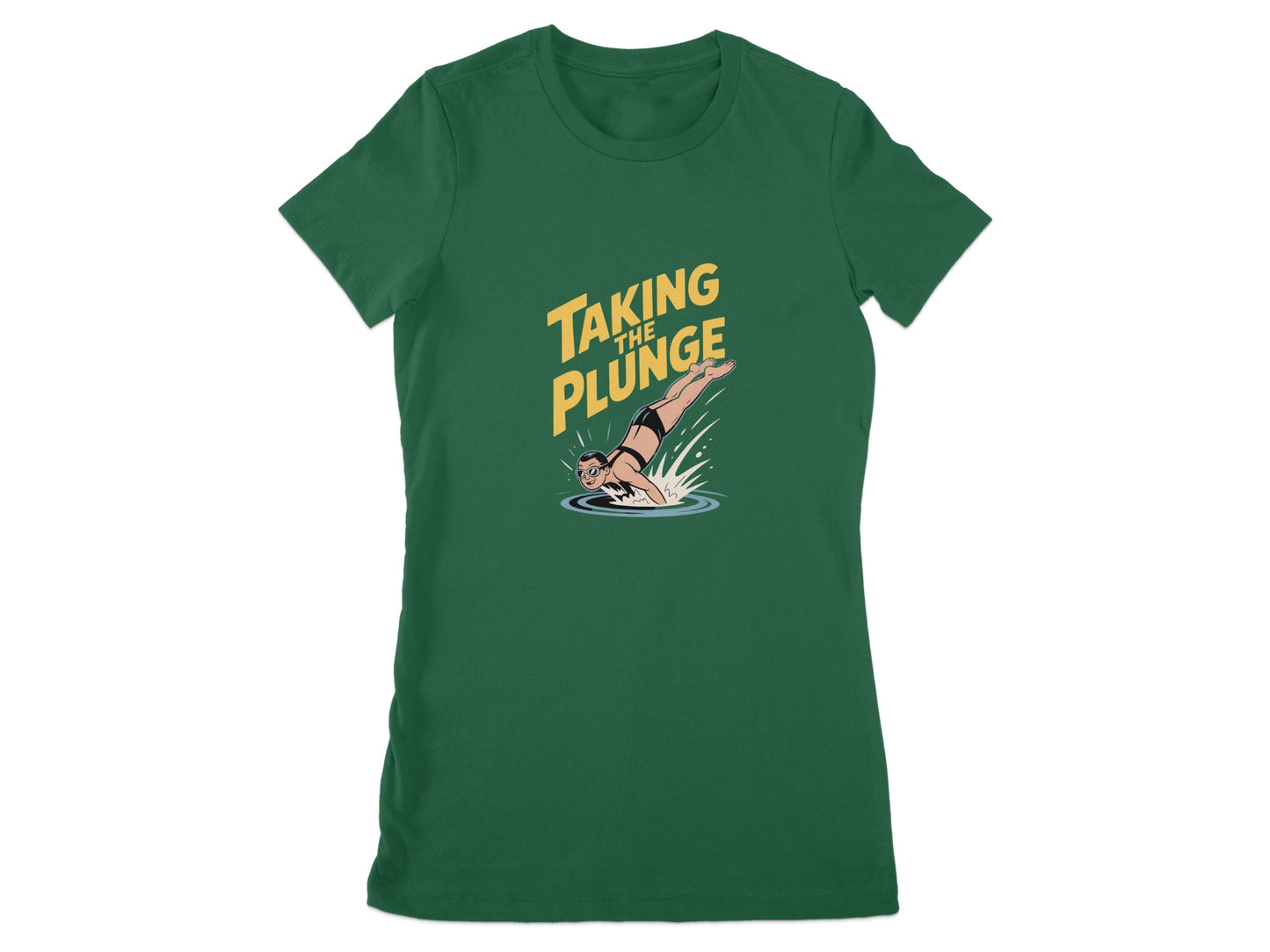 Taking the Plunge Graphic Tee Shirt product type