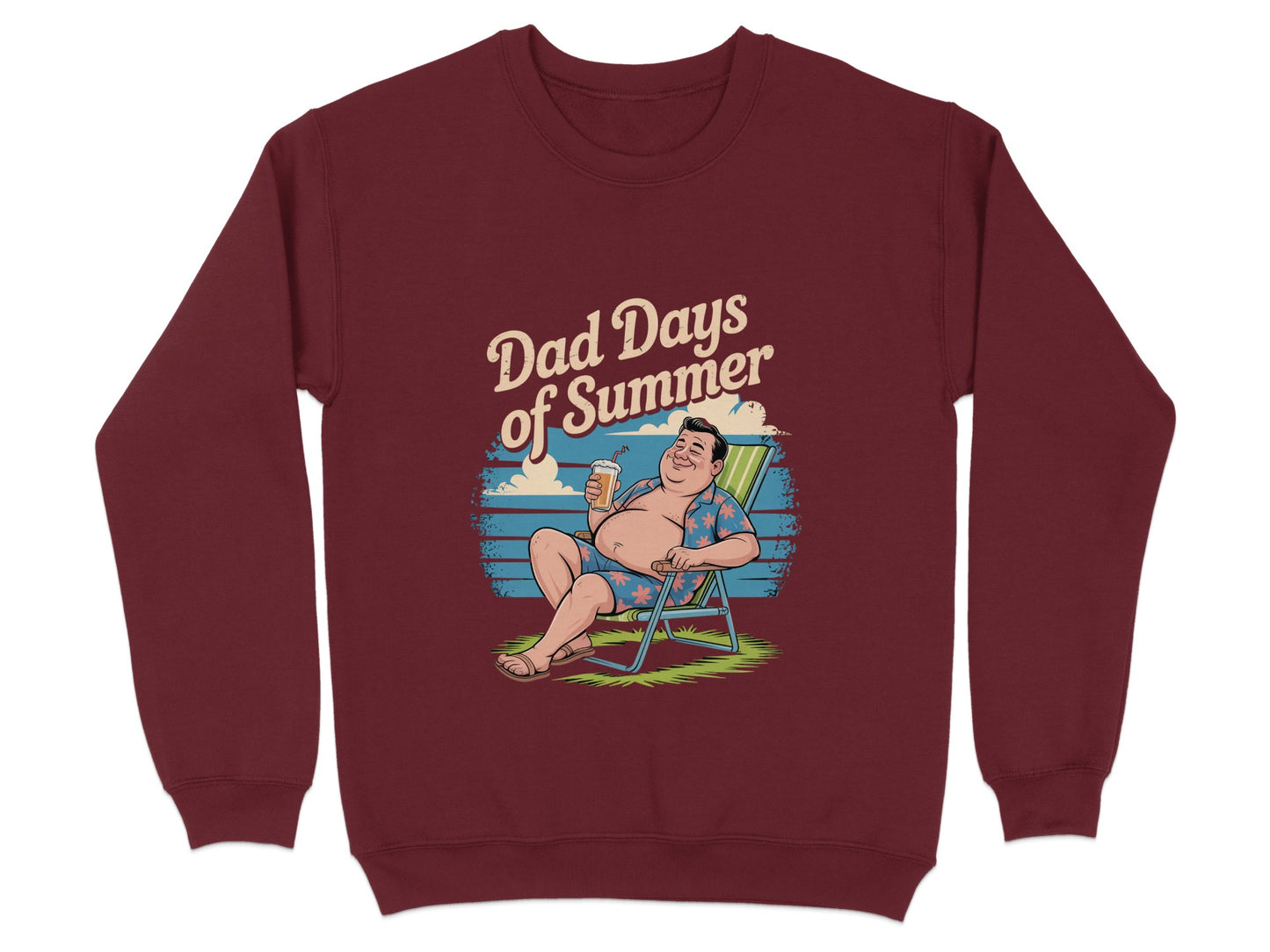 Dad Days of Summer Graphic Sweatshirt product