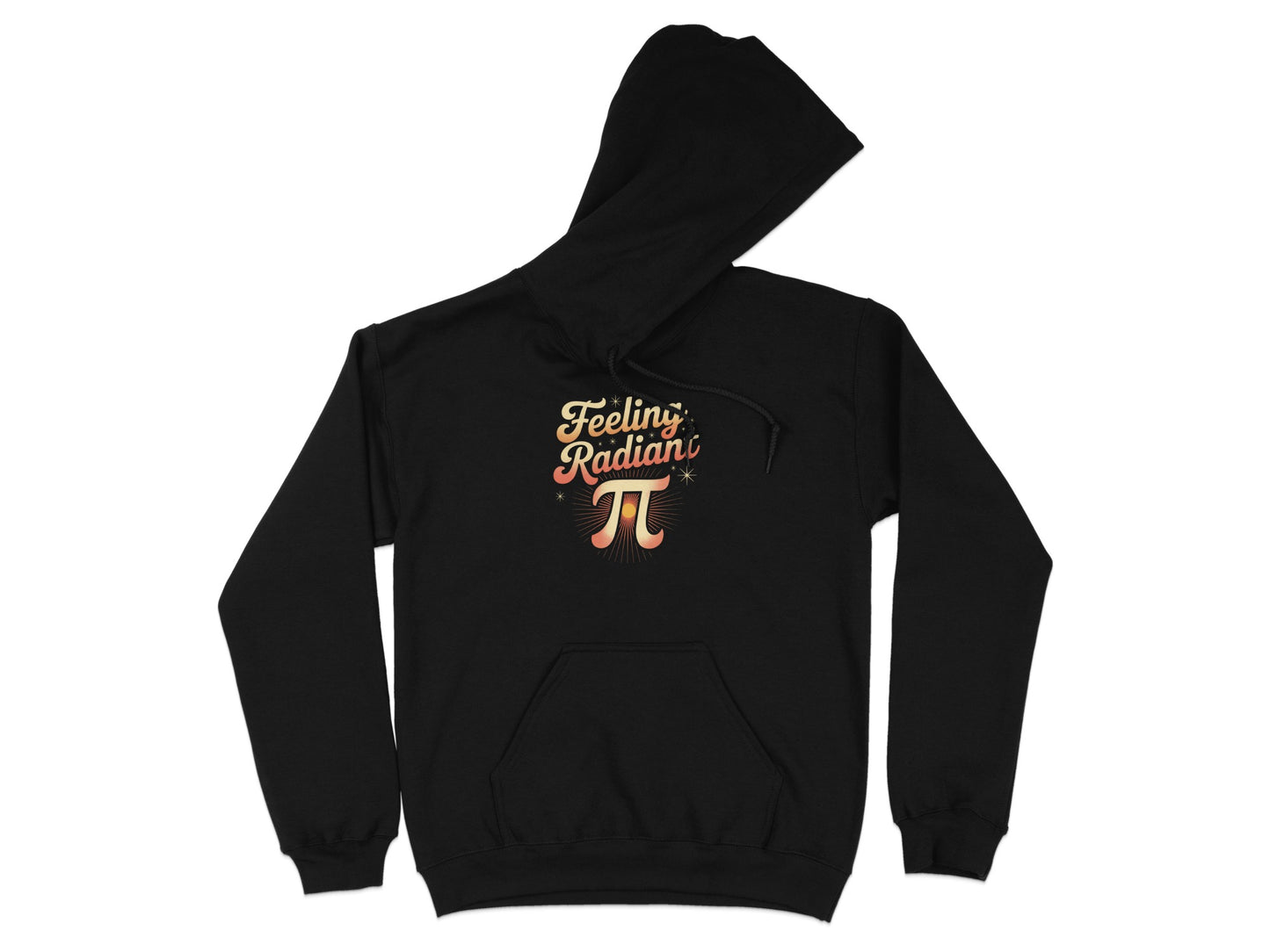 Feeling Rad Pi Black Hoodie product