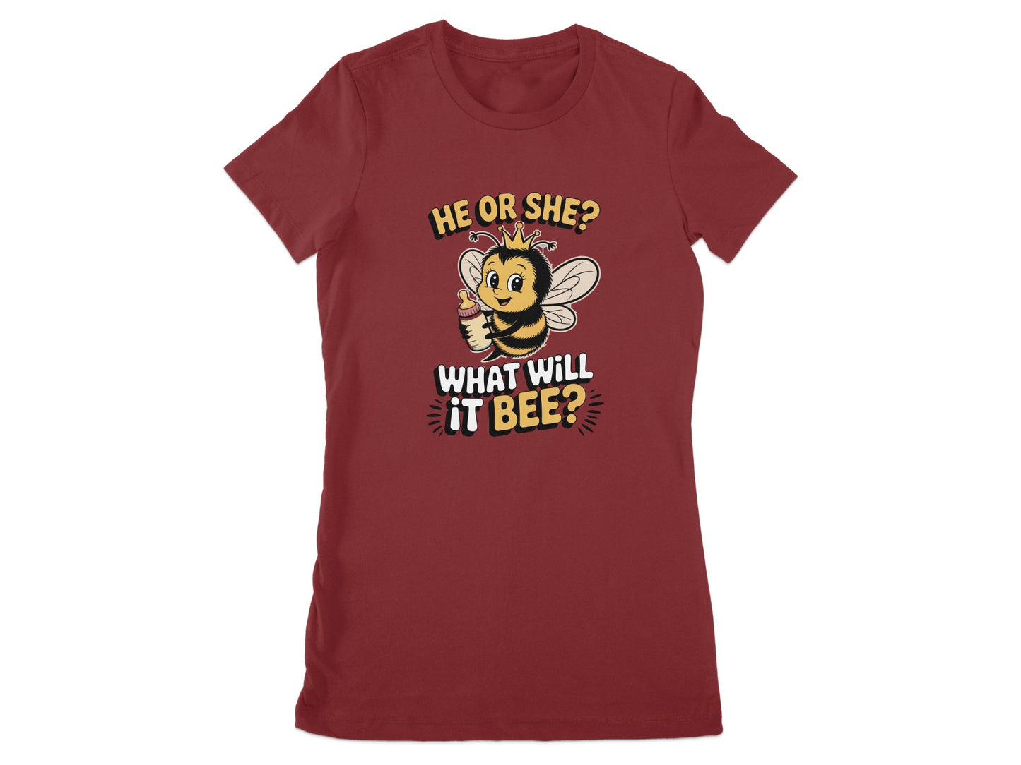 He Or She What Will It Bee Graphic T-Shirt product type