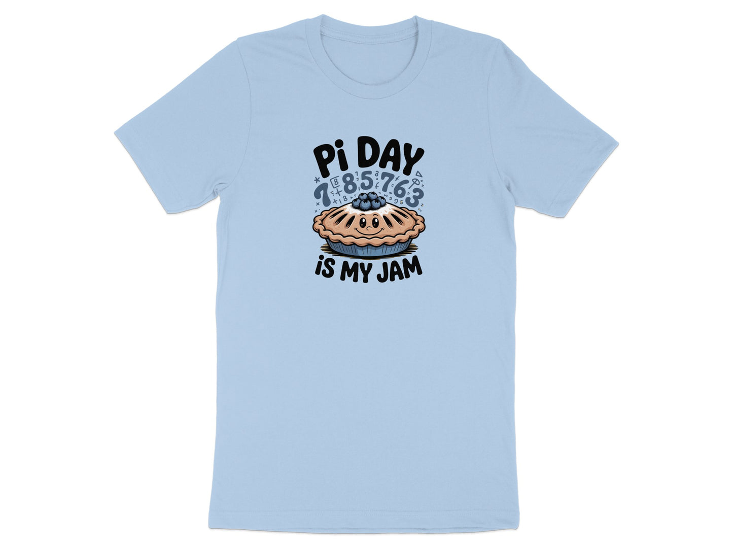 Pi Day Is My Jam Funny Math T Shirt product type
