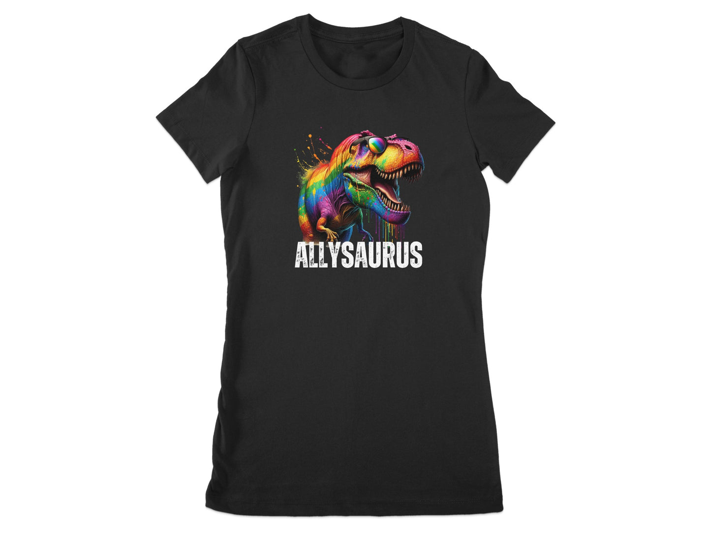 Colorful Dinosaur Ally'saurus Design T-shirt product
