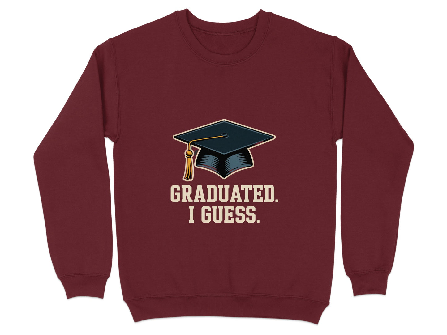 Graduated I Guess Graphic Sweatshirt product type