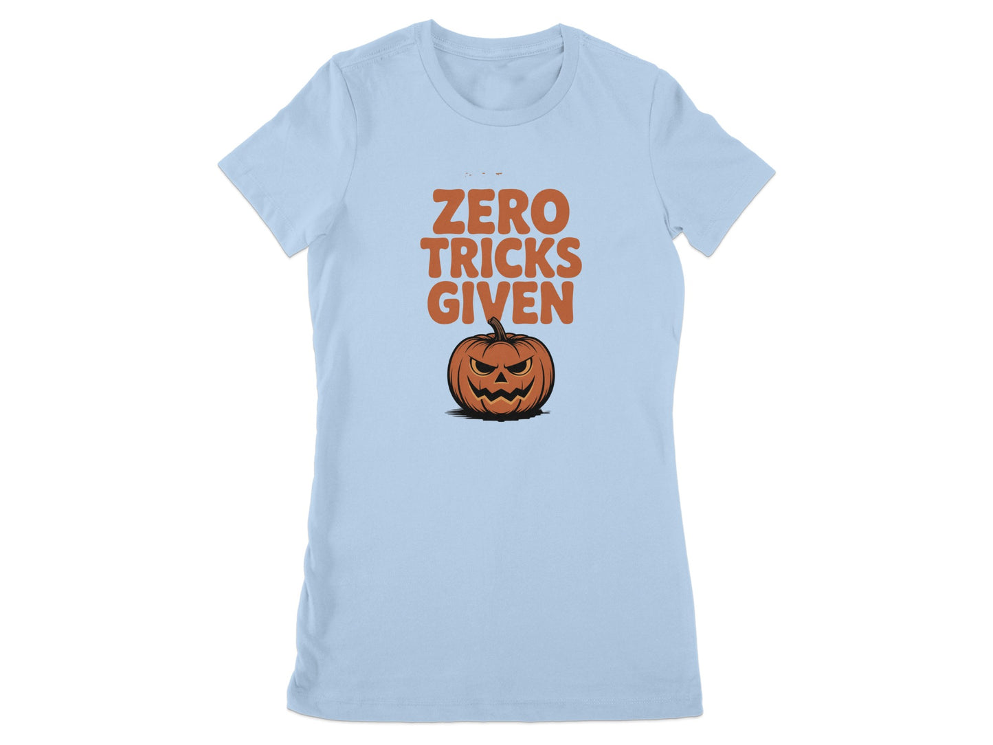 ZERO TRICKS GIVEN Funny Halloween Shirt product type