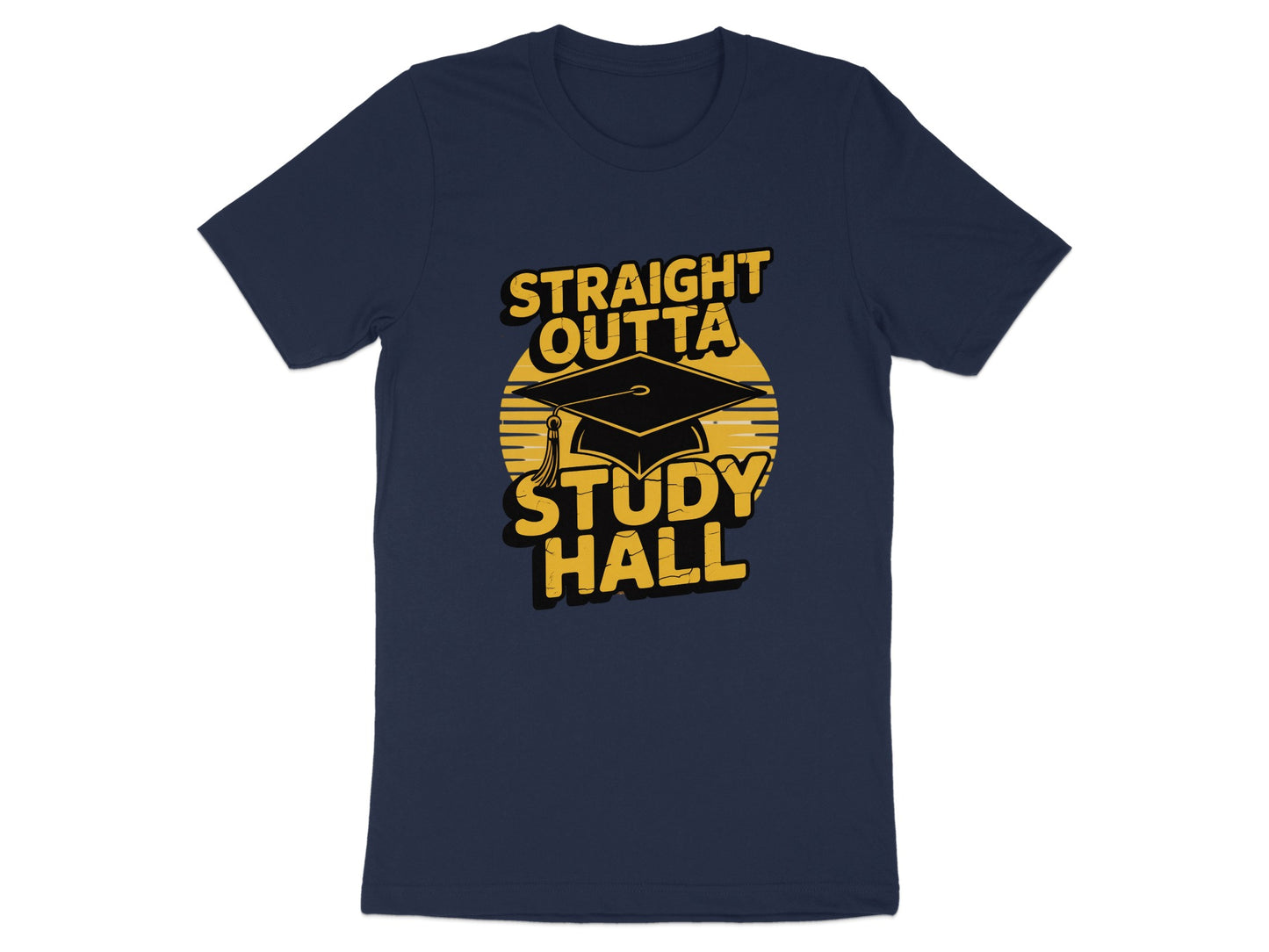 Straight Outta Study Hall Graduation T-shirt product type