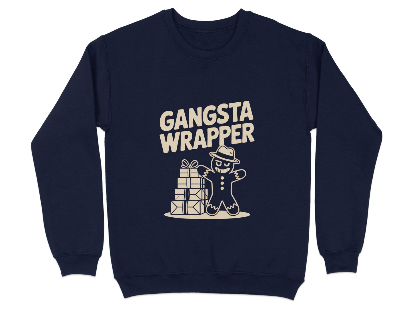 Gangsta Wrapper Graphic Design Sweatshirt product type