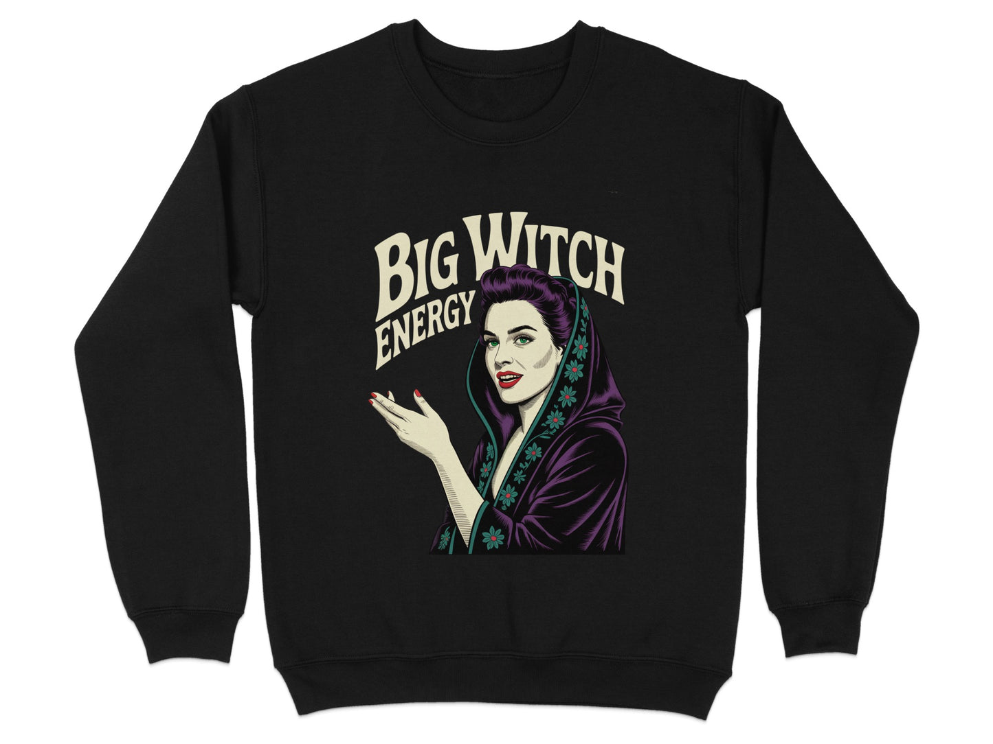 Big Witch Energy Graphic Design Sweater product