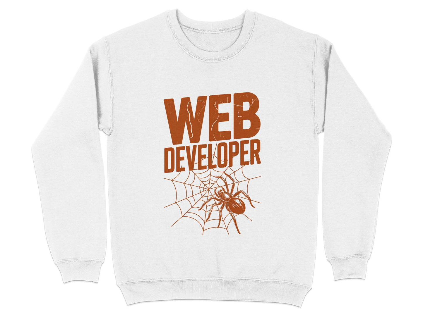 Web Developer Spider Graphic Sweatshirt product type