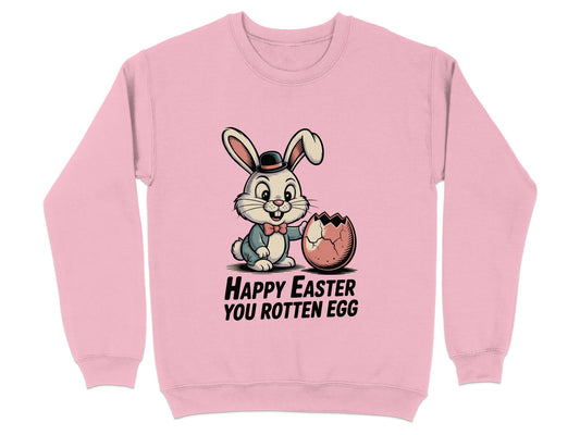 Happy Easter You Rotten Egg Bunny Sweatshirt product type