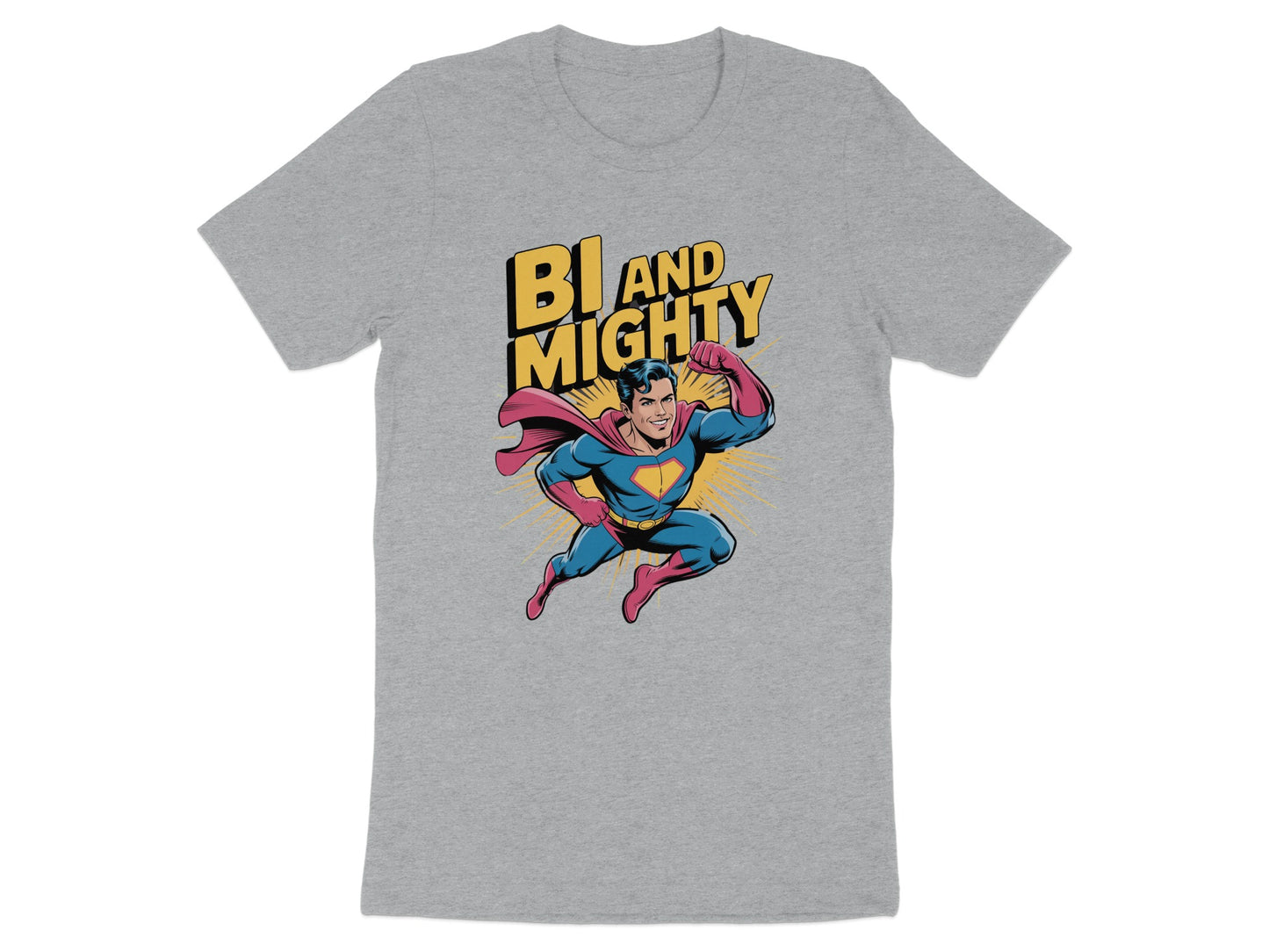 BI And Mighty Superhero Graphic T-Shirt product type