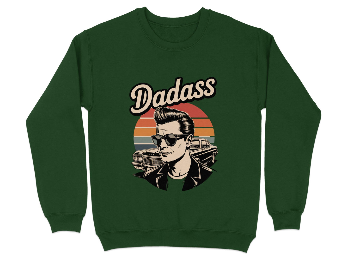 Cool Retro Dadass Graphic Sweatshirt product