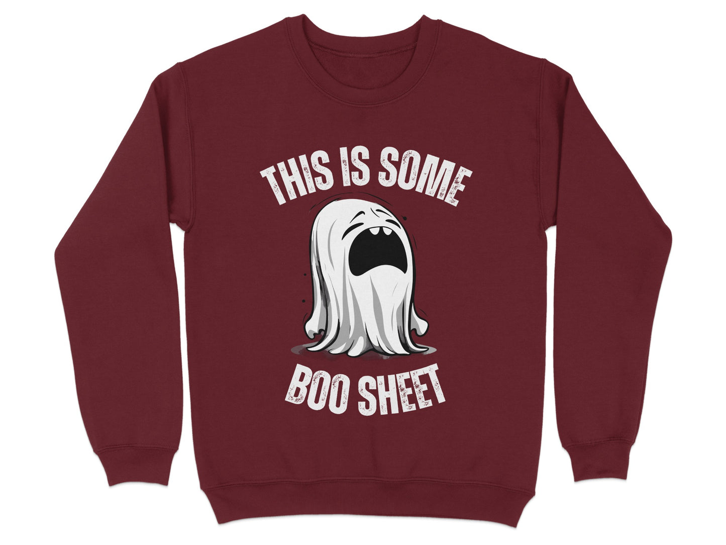 This Is Some Boo Sheet Ghost Themed Sweatshirt product type